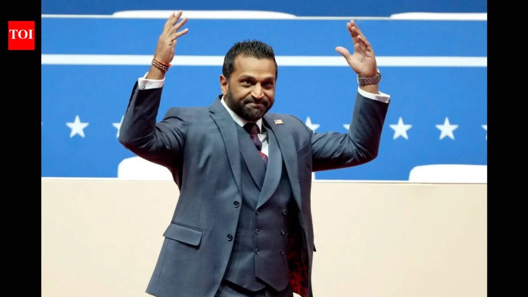 'Kash Patel was not an alcoholic': 19-page lawsuit against The Atlantic seeking $250 million details why FBI director was 'freaking out'

