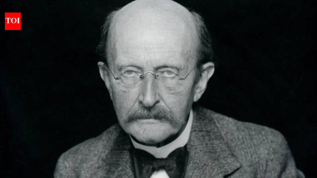 Max Planck's quote of the day: 