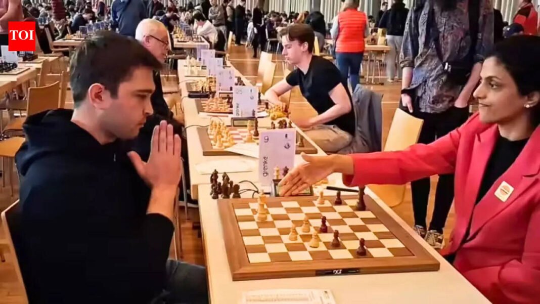 No handshake! India Harika breaks silence on Uzbekistan GM ‘Namaste’