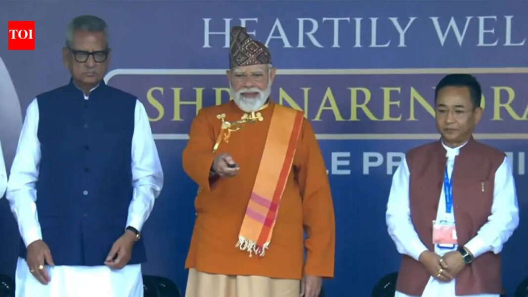 PM Modi opens indoor cricket academies in six Northeastern states - Watch

