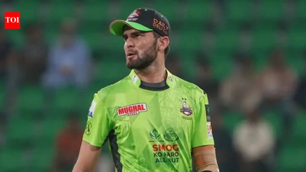 PSL drama! Shaheen Shah Afridi loses temper, slams bat in outburst – Watch