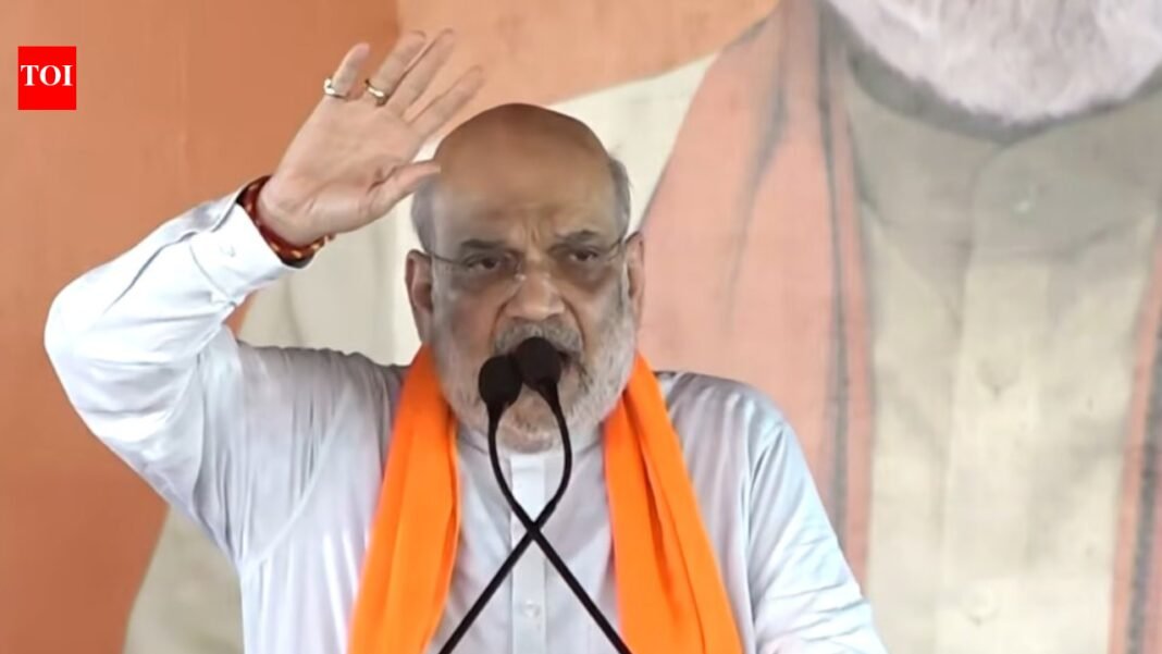 'People will respond to bombs with votes': Bengal's Amit Shah warns TMC 'thugs' will be 'put behind bars'

