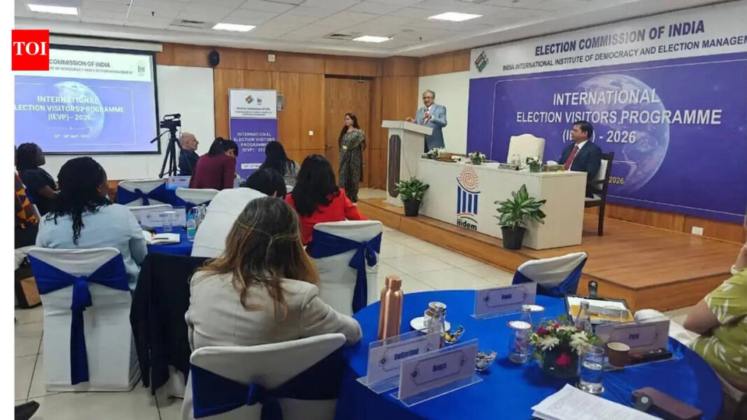 Representatives from 17 countries will witness West Bengal, Tamil Nadu polls under ECI project