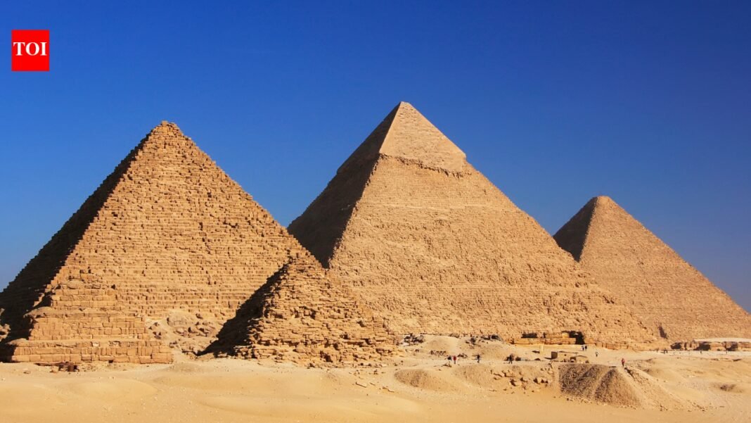 Scientists reveal how Egypt's Great Pyramid was built by moving 2.3 million stones without modern machines World News

