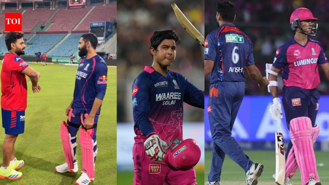 Sooryavanshi to Shami: There were 5 players watching the match between LSG and RR today

