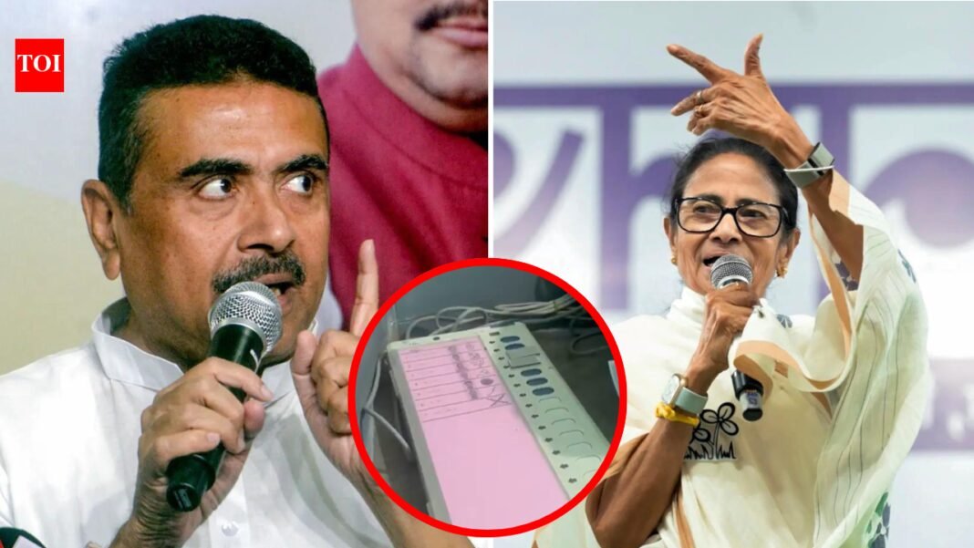 'This is TMC's trick': BJP claims party logo 'pasted' in Bengal's Falta

