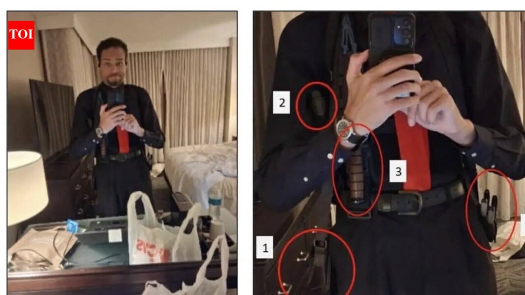 White House dinner attack: Man accused of assassinating Trump photographed with knife before attack

