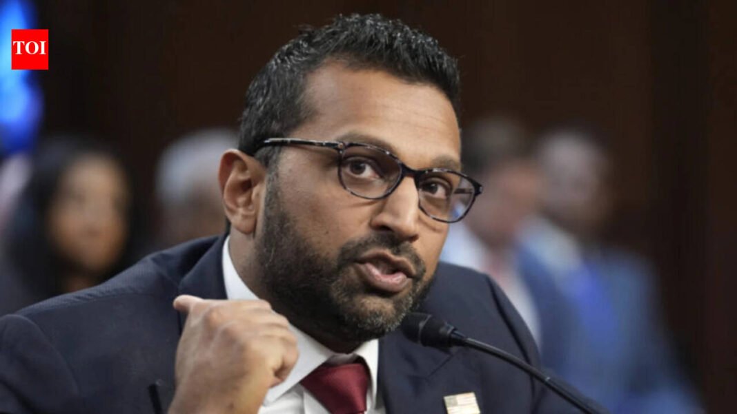 White House source says FBI Director Kash Patel ‘could’ be fired: ‘It’s just a matter of time’