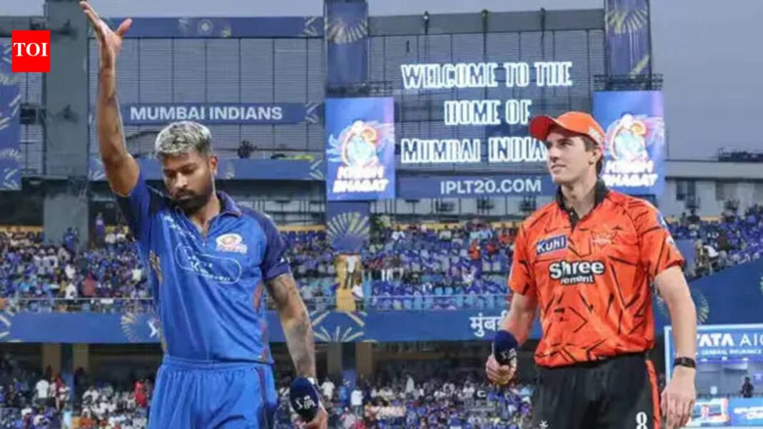 Why Mumbai Indians players wear black armbands vs Sunrisers Hyderabad players

