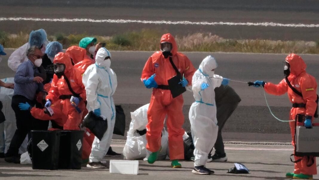 3 French and Americans test positive or develop hantavirus symptoms after evacuations