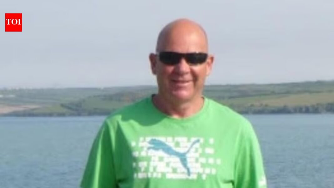 A 68-year-old British man died trying to save his granddaughter after his family was swept into the sea in Cornwall.

