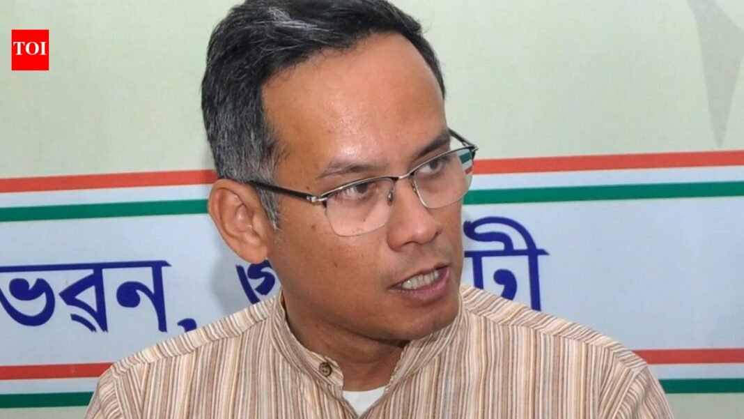 ‘BJP cannot win alone’: Gaurav Gogoi slams Assam exit polls, claims bid ‘stealing’