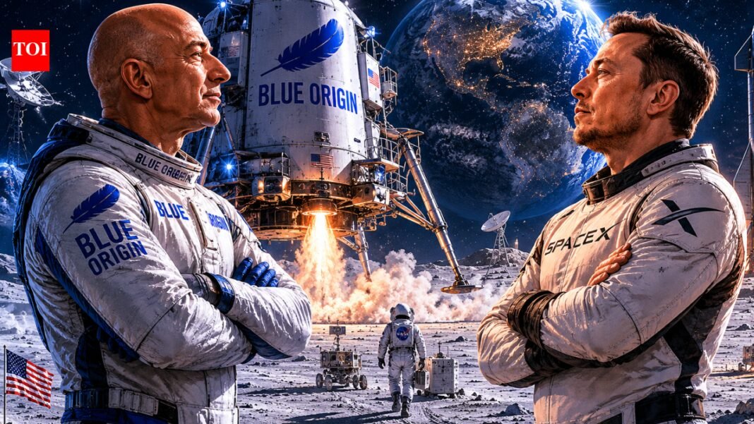 Battle of the Billionaires: Jeff Bezos steals $230m moon deal from Elon Musk, NASA selects Blue Origin for first of three uncrewed moon missions

