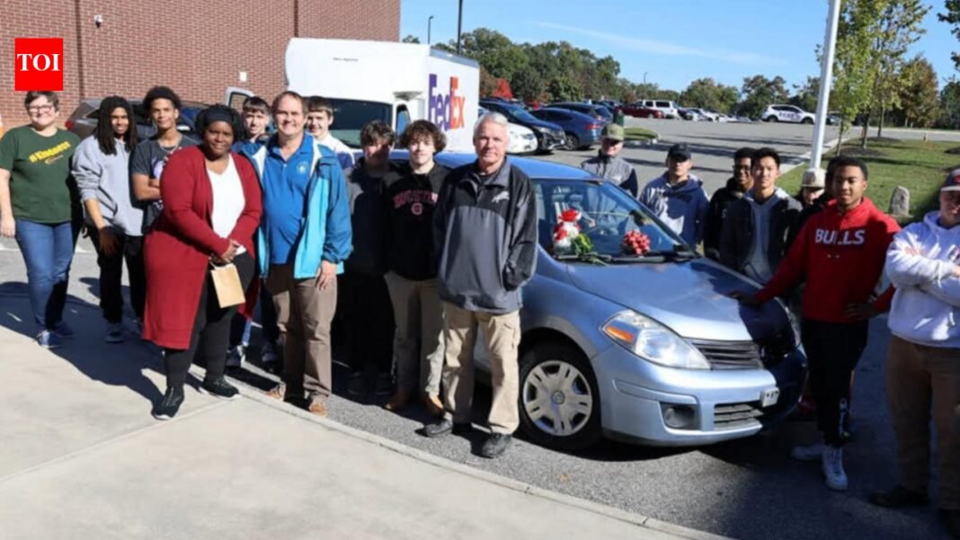 Changing lives: Virginia student restores old car and donates it to single mother | World News


