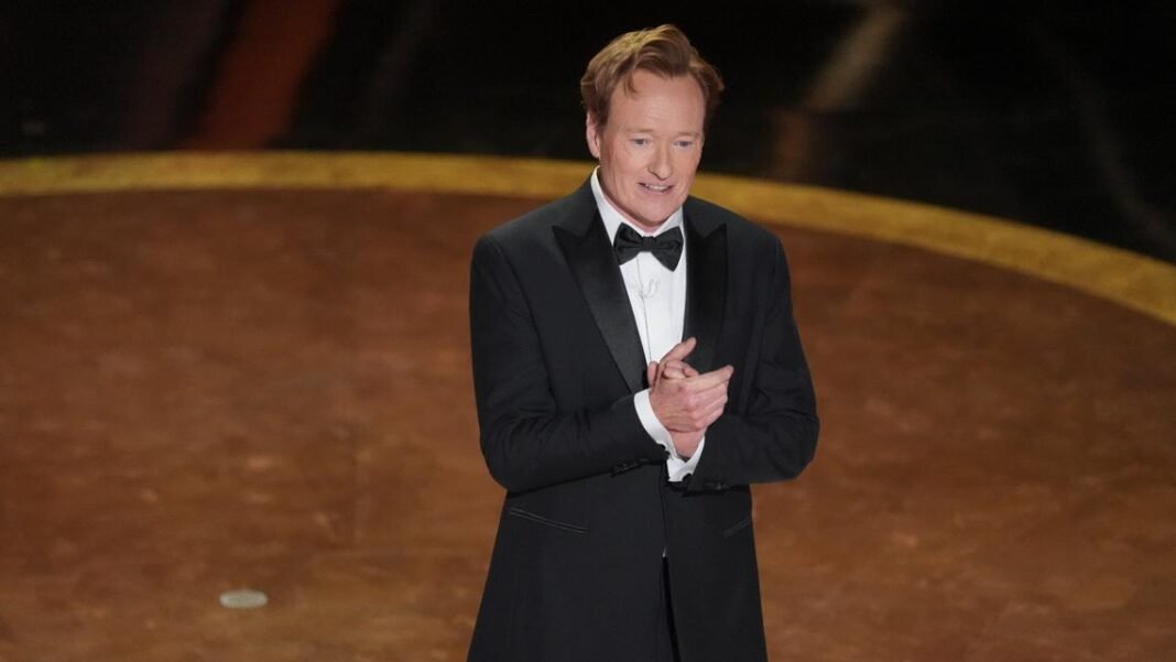 Conan O'Brien to host Oscars for third consecutive year

