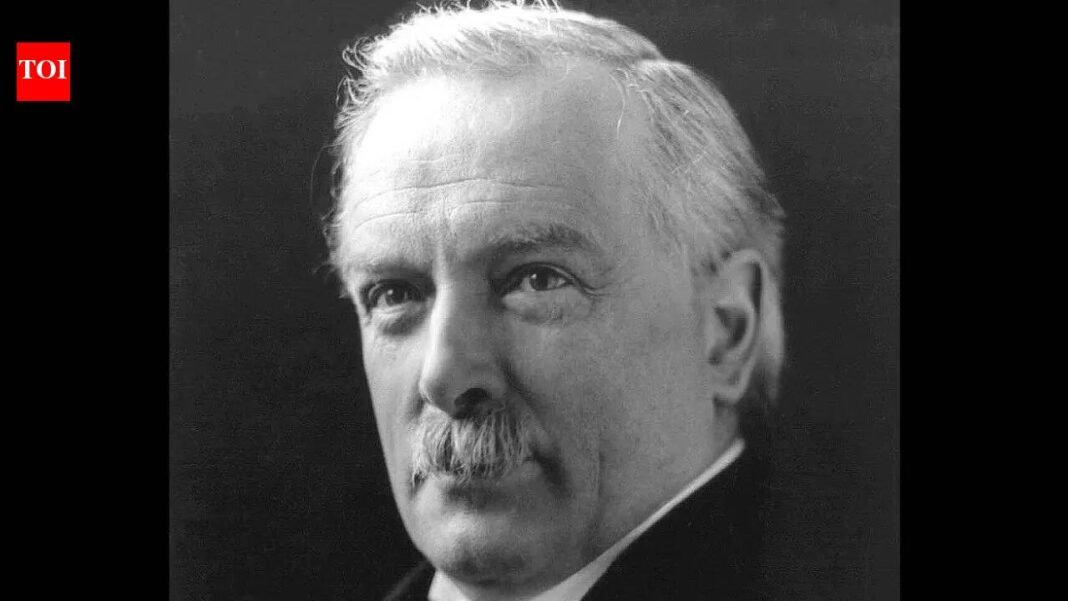 David Lloyd George's quote of the day: 