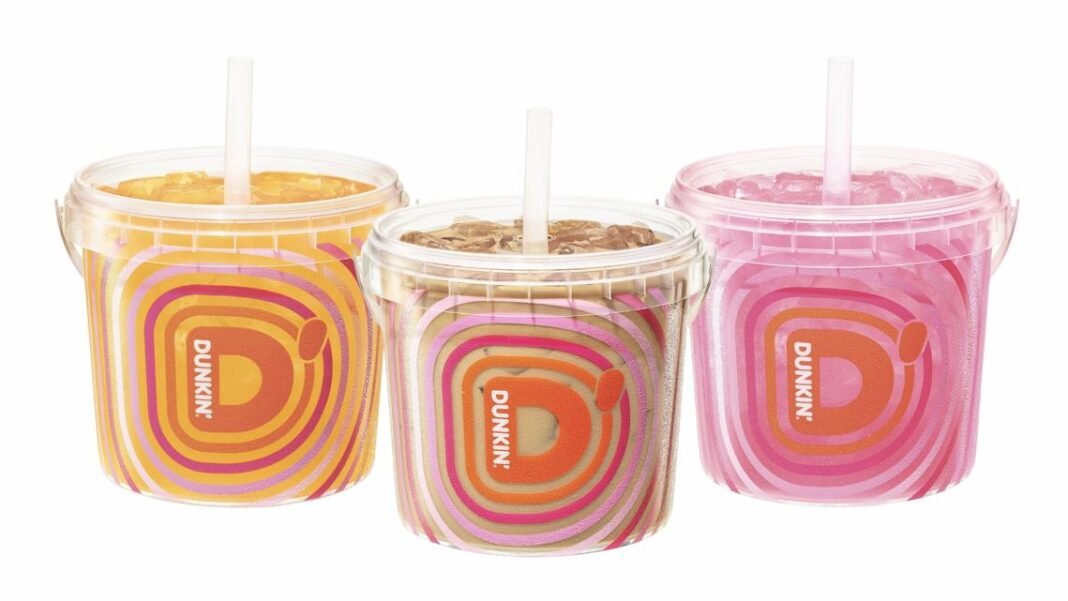 Dunkin' relaunches its popular ice drink bucket

