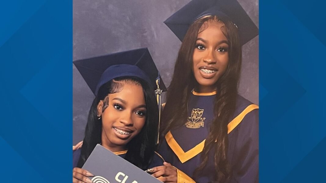 Georgia twin sisters graduate as valedictorian and salutatorian