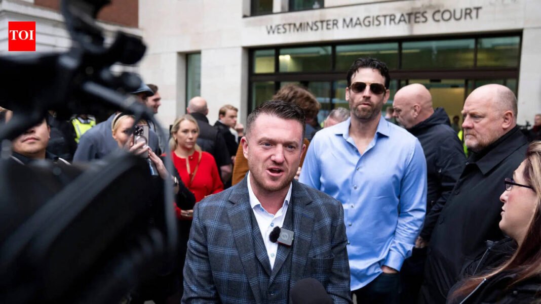 Hello Mr Robinson: Why Great Britain is singing a former football hooligan Tommy Robinson's tune