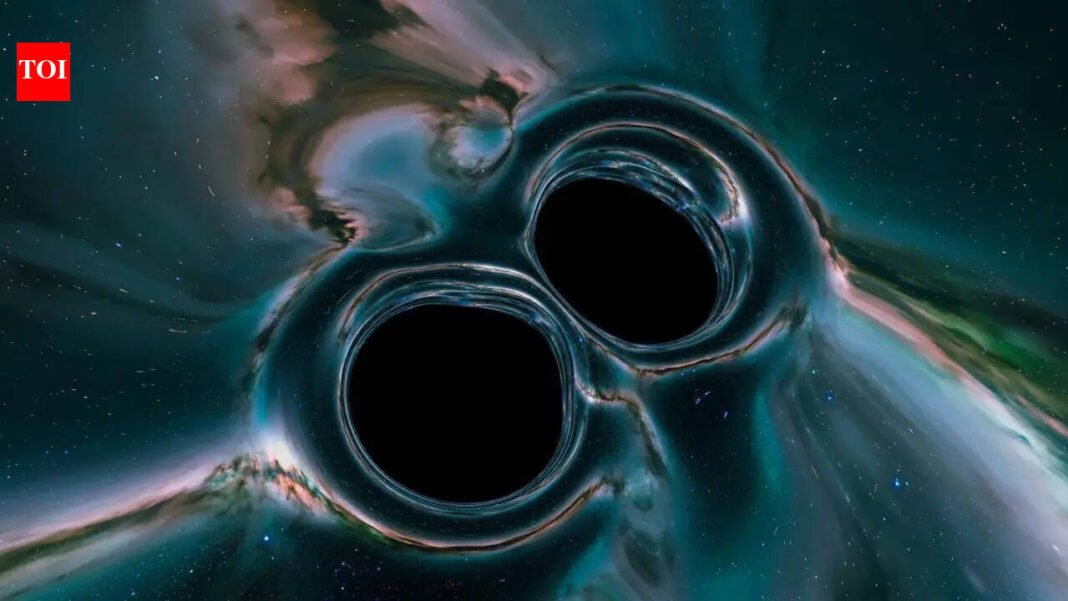 How black holes became cosmic monsters: Scientists uncover violent merger chain behind giant space objects