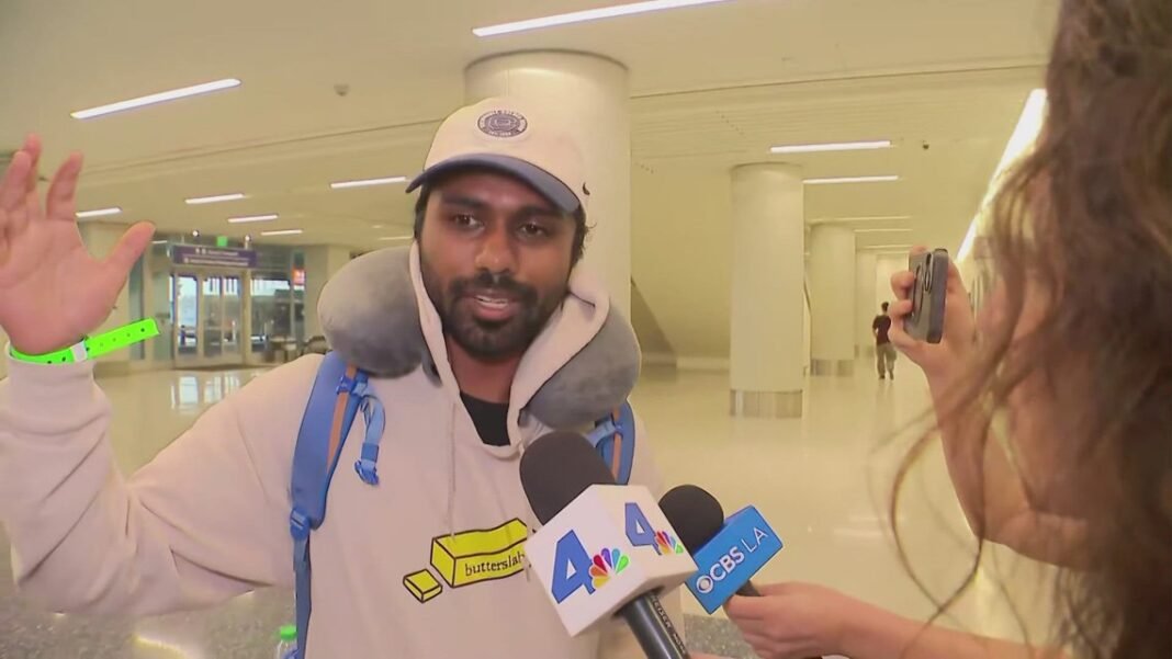 ‘I thought I was going to die’: Passengers describe panic after Denver airport plane hits pedestrian