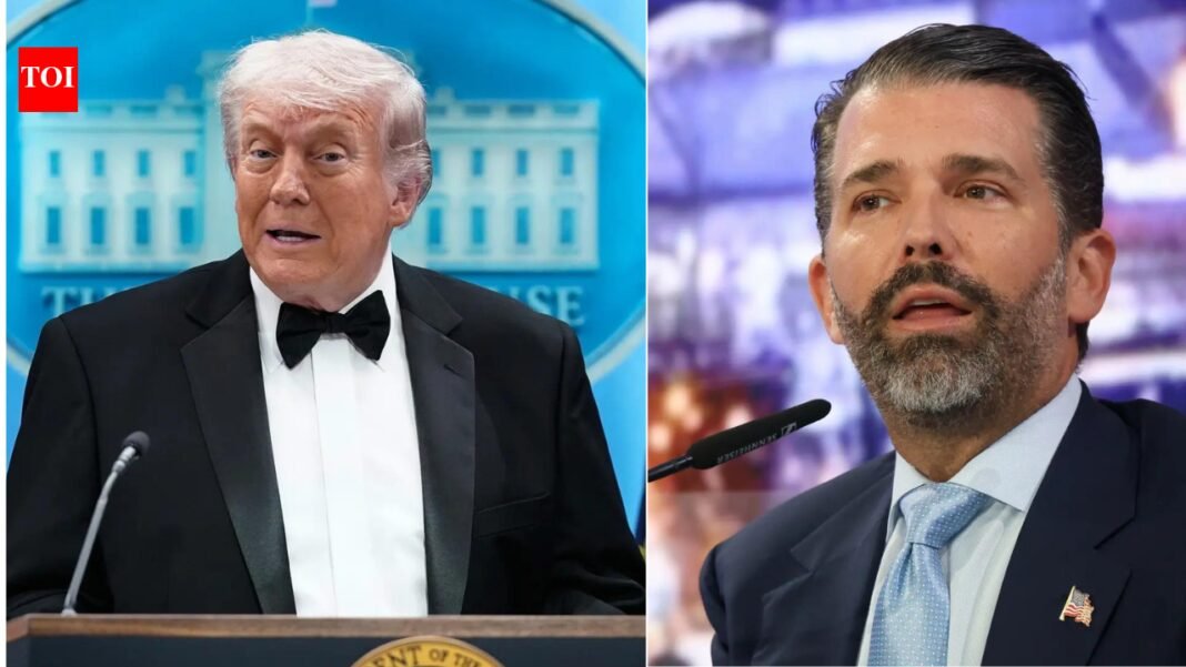 'If I attended, I would be killed': Donald Trump says he has 'something called Iran' preventing him from attending son's wedding

