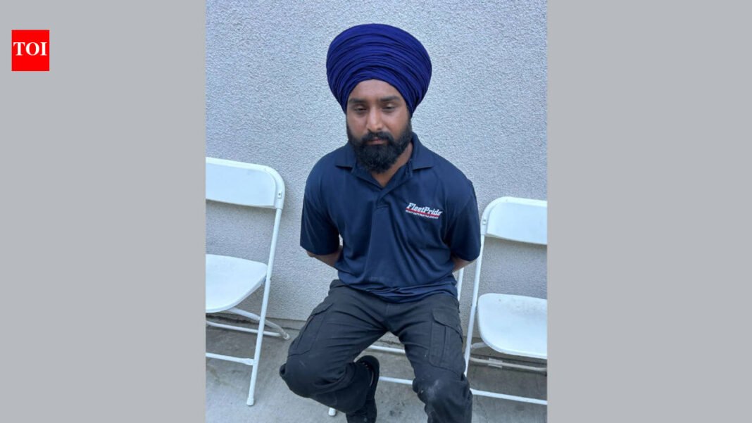 Indian man Parminderpal Singh was arrested by ICE in Los Angeles due to criminal record and may face deportation