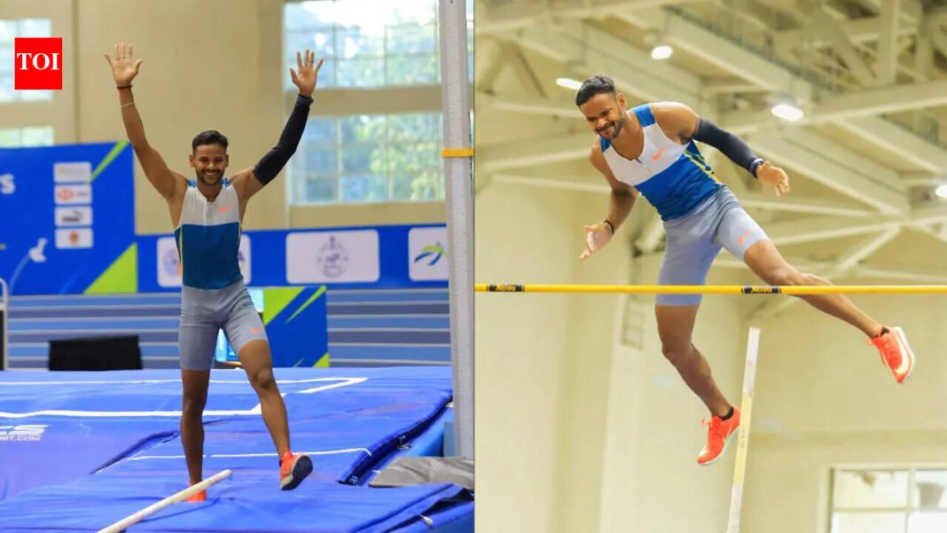 Kuldeep gets off train in January, breaks pole vault record five months later

