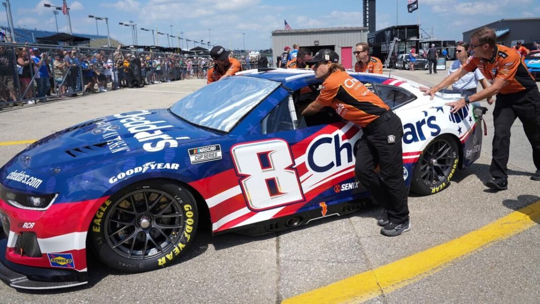 Kyle Busch’s No. 8 jersey will be suspended in honor of NASCAR driver, reserved for his son
