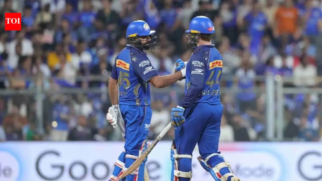 MI wins breakout vs. base battle: Rohit-Rickelton scripts Mumbai’s top IPL chase
