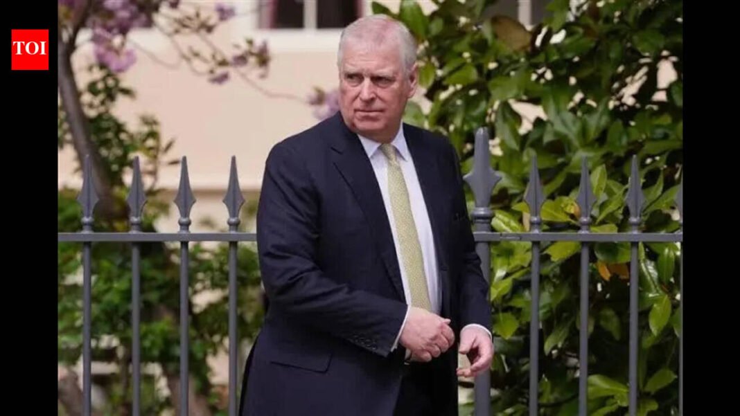 Man suspected of possessing weapons detained near Prince Andrew’s Sandringham house