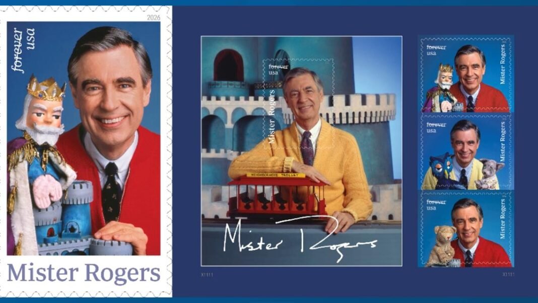 Mister Rogers’ stamps make comeback after winning contest