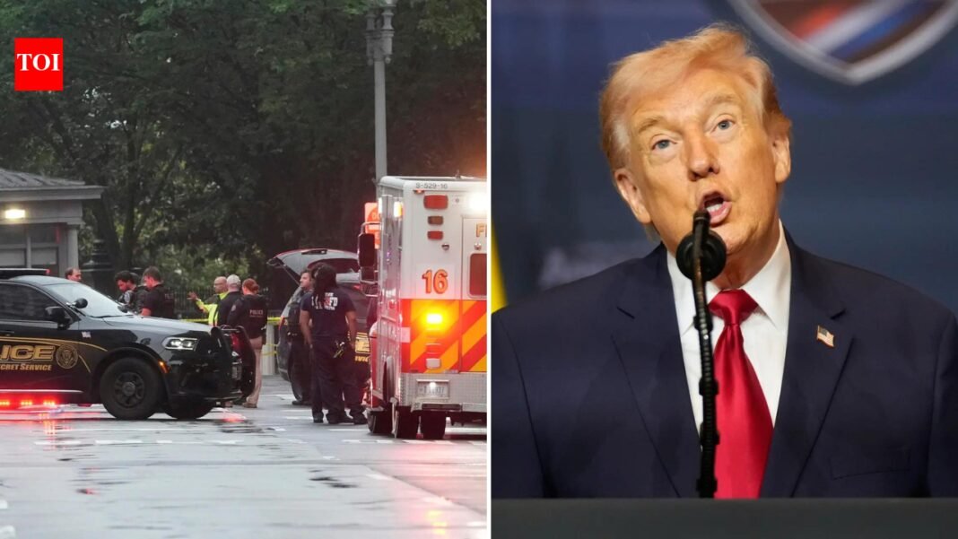 ‘Obsession with our nation’s most treasured building’: Trump reacts to White House shooting