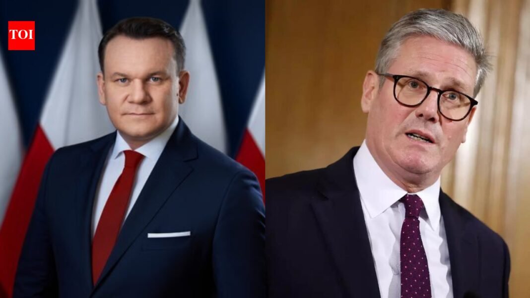 Polish EU lawmaker Dominik Tarczynski threatens legal action over Starmer's 