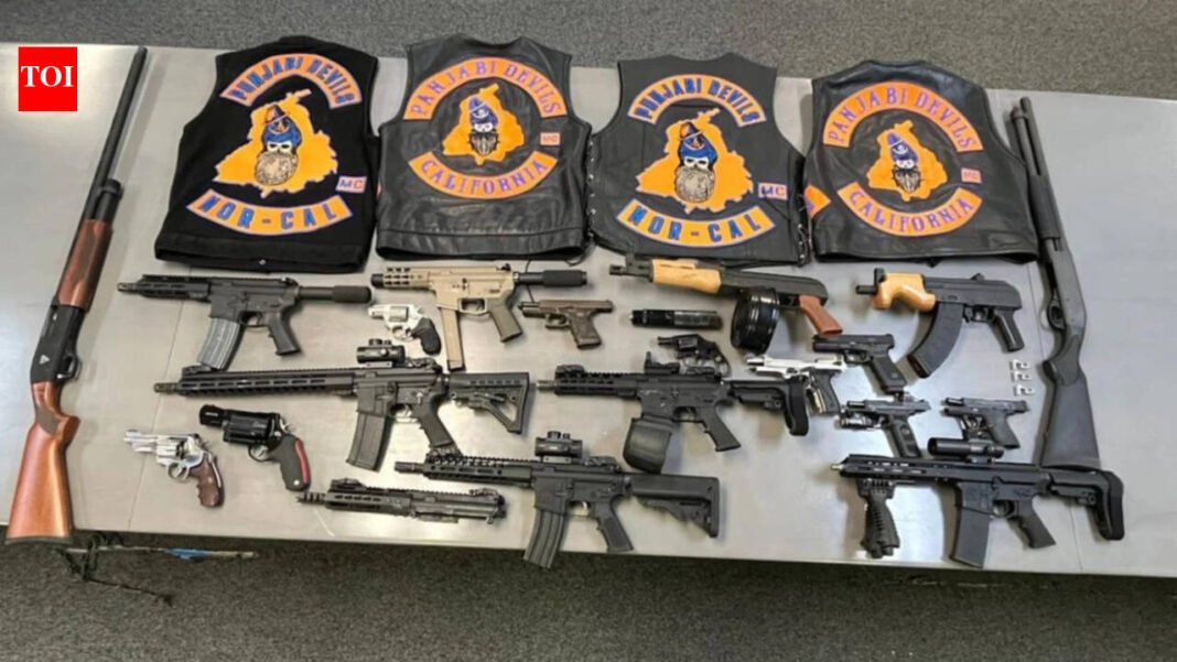 Punjab Devils motorcycle gang founder Jashanpreet Singh jailed for more than 5 years in California after police seized illegal weapons