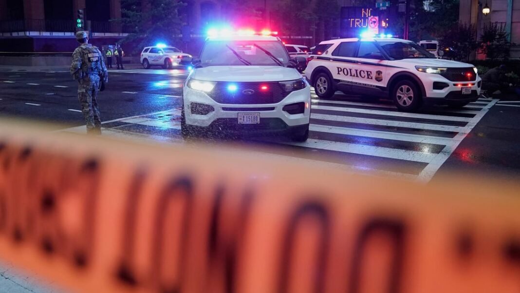 Reports say the gunman who opened fire near the White House had previously clashed with law enforcement