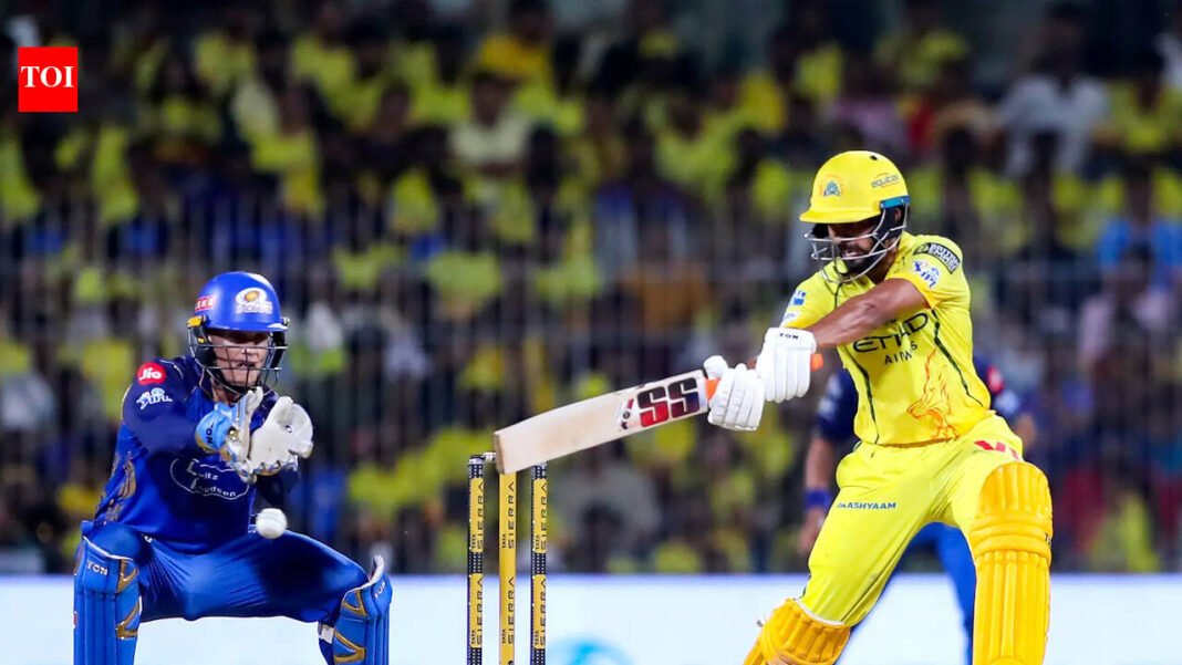Ruturaj Gaikwad masterclass beats MI, CSK keeps playoff hopes alive

