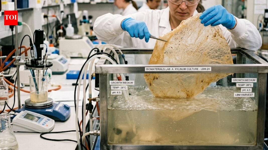 Scientists develop a ‘living’ super material made from bacteria that could replace plastic |
