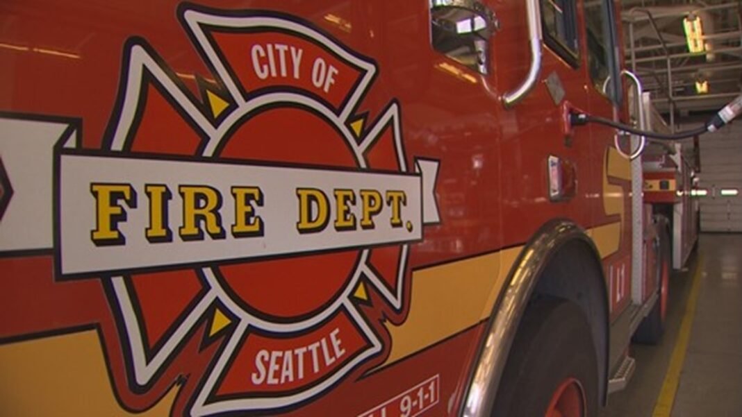 Seattle first responders make rapid rescue of man trapped under car

