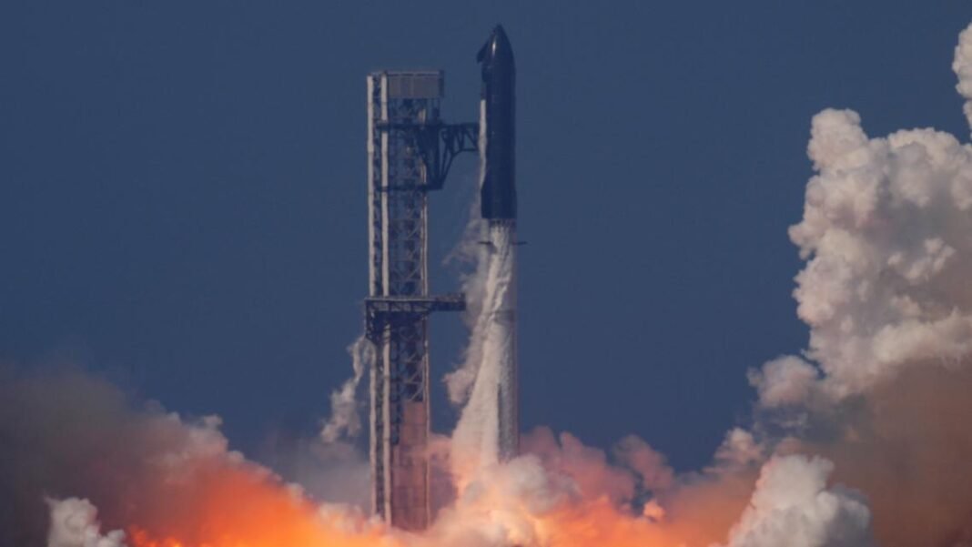 SpaceX launches largest, most powerful Starship yet in test flight