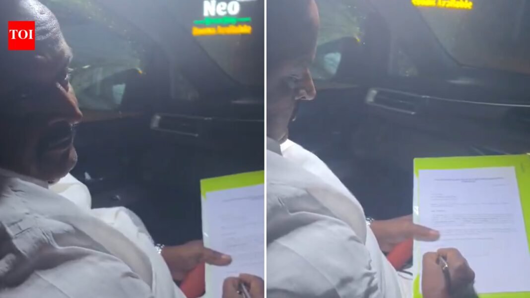 Suspense over Tamil Nadu government continues as TVK shares video of AMMK MLA writing letter of support — Watch