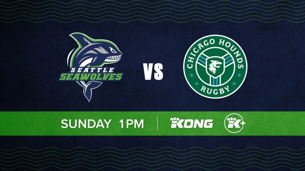The Seattle Seawolves will take on the Chicago Hounds. Here’s how to live stream with KING 5

