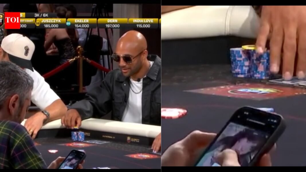 YouTuber Ethan Klein captures Anisa Jomha’s Instagram Story during a live poker tournament and the video goes viral