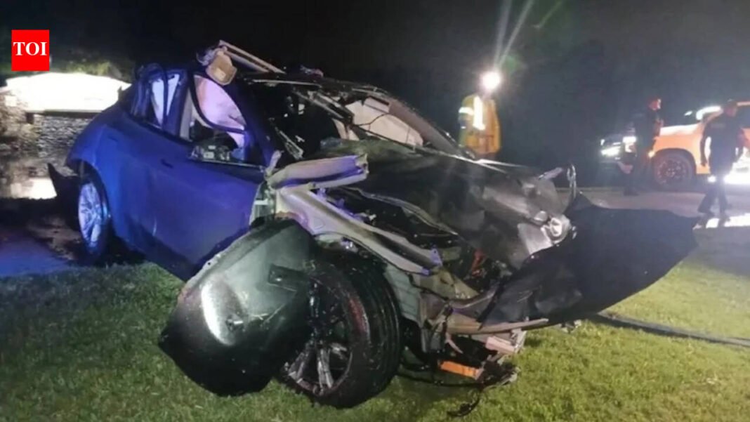 87-year-old Florida man dies after Tesla in Autopilot mode crashes into pond

