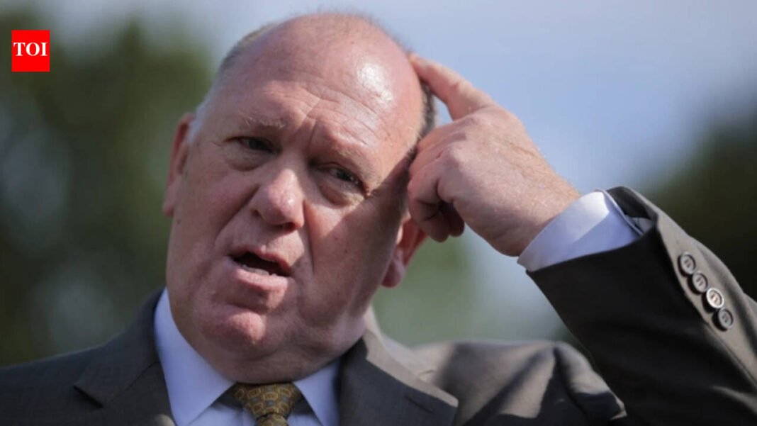 ‘Cake for dessert’: Trump border czar tries food at ICE detention facility after complaints, says he ‘couldn’t finish it all’