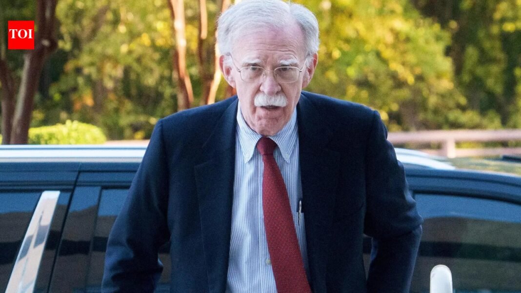 Former NSA-turned-Trump critic John Bolton pleads guilty to withholding classified documents: report
