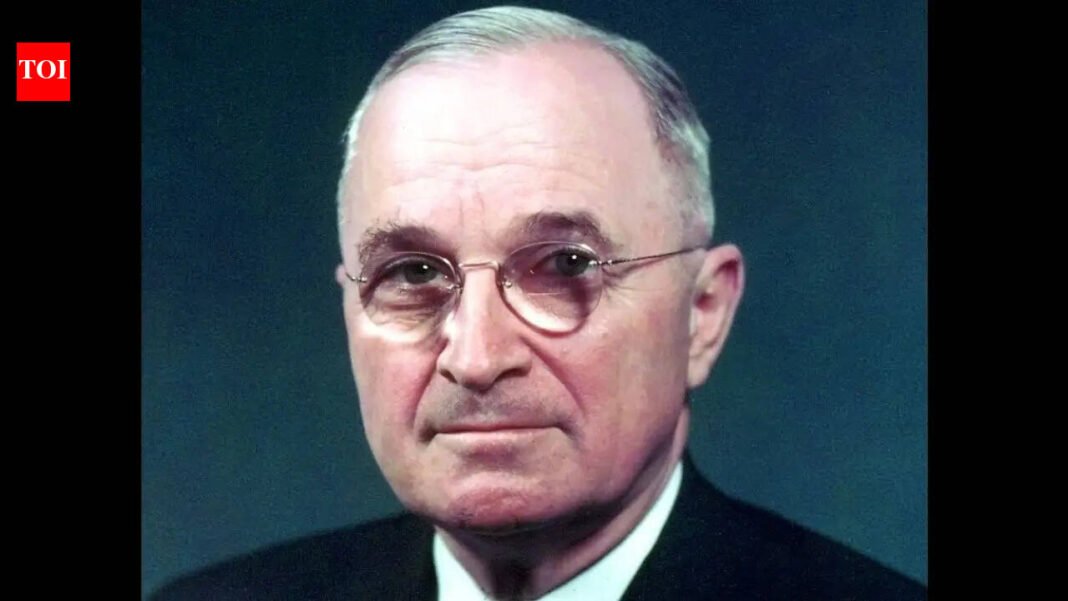Former U.S. President Harry S. Truman’s quote of the day: “Three things can destroy a man: power, money, and women. I never wanted power, I never had money, and the only woman in my life was…” | World News