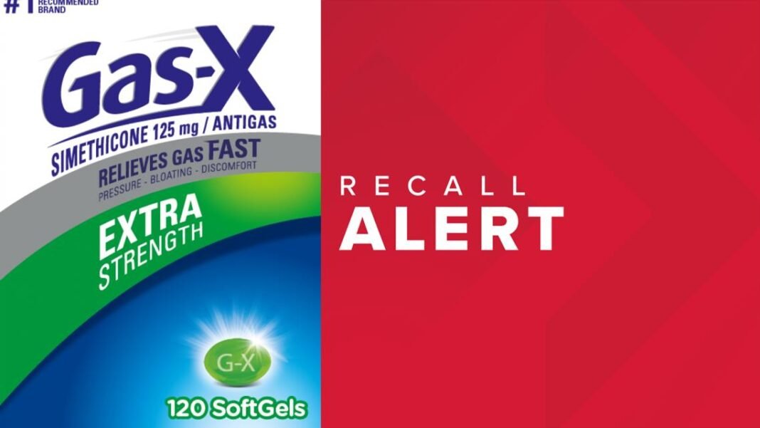 Gas-X manufacturer voluntarily recalls certain batches due to contamination risk

