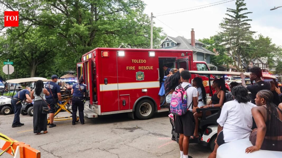 Gunshots, screams and panic – Ohio mass shooting captured on camera, scores injured