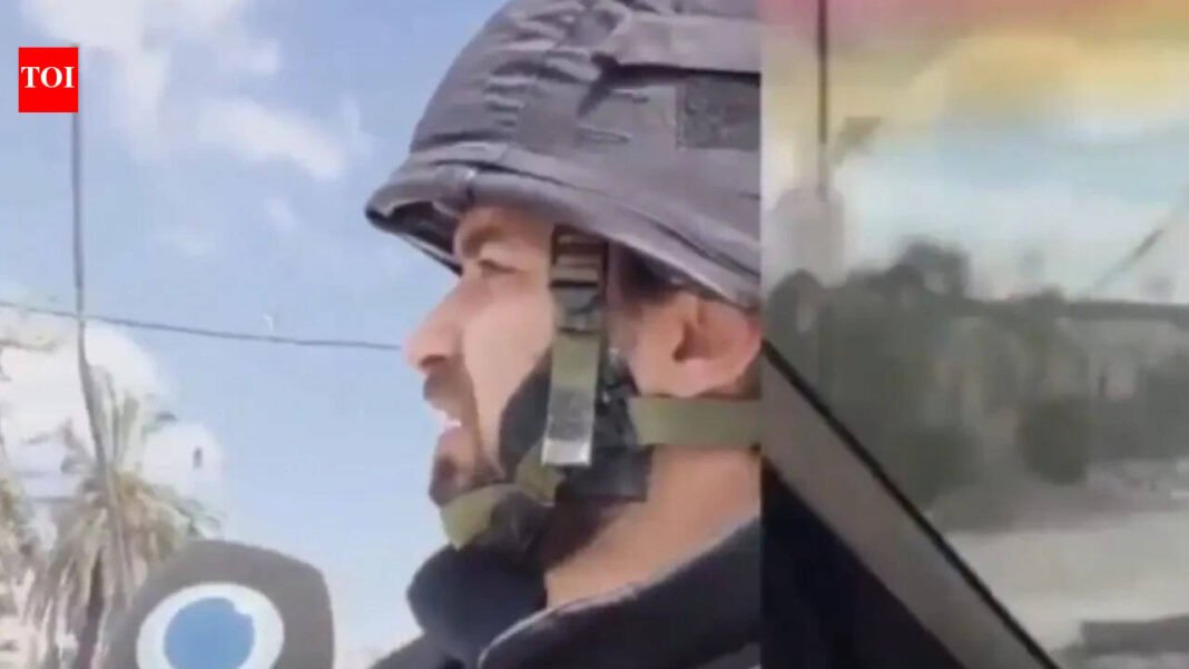 Hadi Hotet: Watch: Lebanese journalist attacked by Israeli drone while reporting